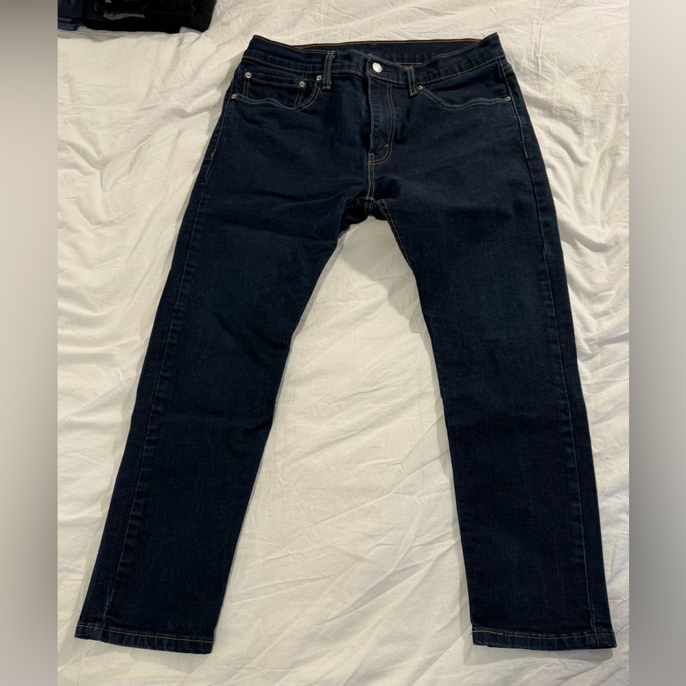 Levi’s 512™ Slim Taper Flex Jeans, Dark Hollow, 35x30